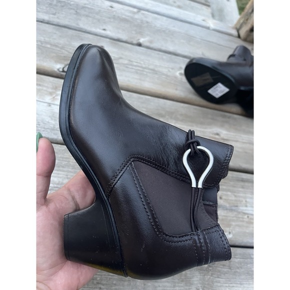 Clarks Women's Size US5,5 Emily2 Kaylie Black Leather - Picture 4 of 14